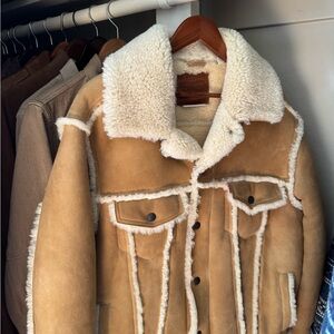 Levi’s Premium: Genuine Suede & Shearling Trucker Jacket